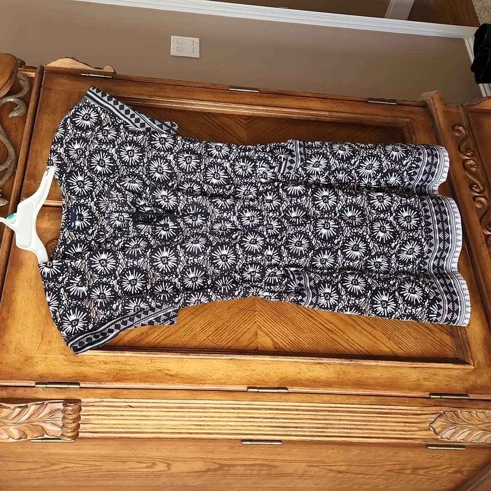 Gap Casual Mixed Print Dress Medium